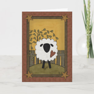Mother's Day Sheep Card