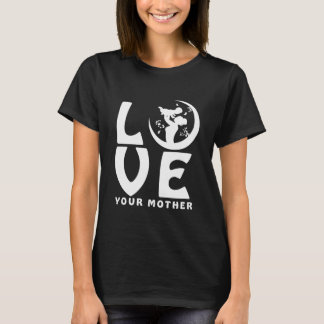 Mother's Day Shirt Mother and Child Silhouette