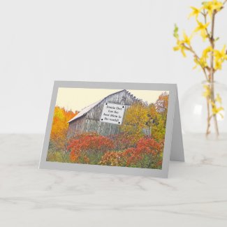 MOTHER'S DAY SIGN ON RUSTIC BARN /PERSONALIZE