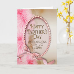 Mother's Day - Sister - Card | Zazzle