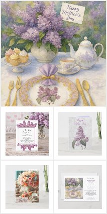 Mother's Day Stationery and Party Supplies