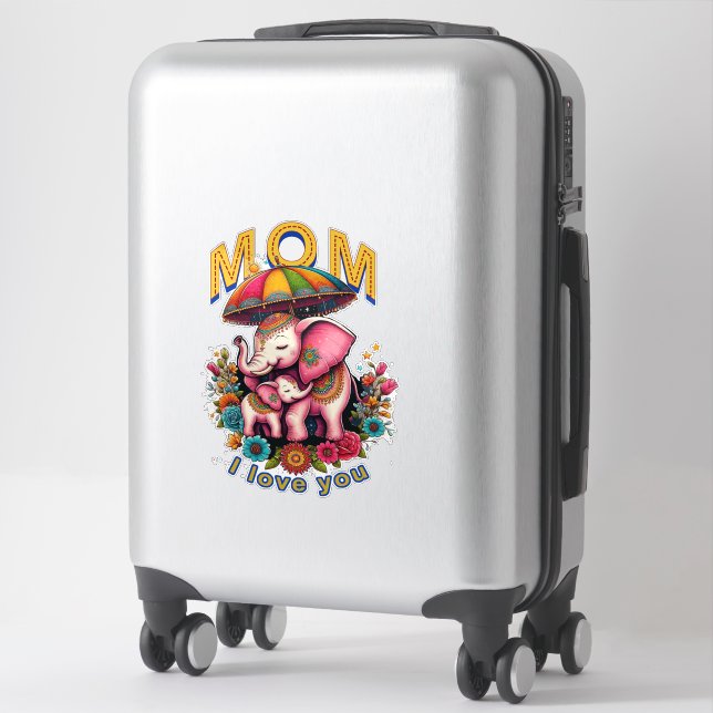 mother's day sticker (Suitcase)