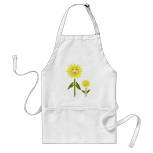 Mothers Day Sunflowers Adult Apron