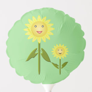 Mothers Day Sunflowers Custom Balloon