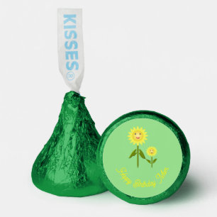Mothers Day Sunflowers Custom Birthday Hershey®'s Kisses®