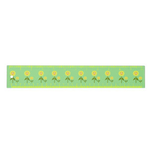 Mothers Day Sunflowers Patterned Ruler