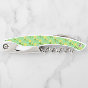 Mothers Day Sunflowers Patterned Waiter's Corkscrew