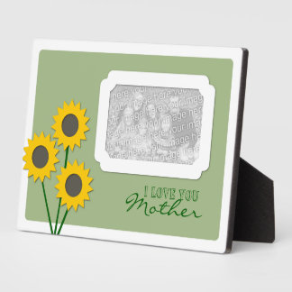 Mother's Day Sunflowers Plaque