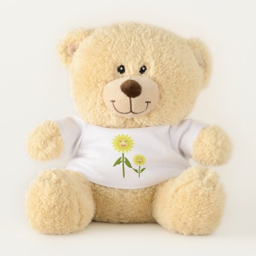 Mothers Day Sunflowers Teddy Bear