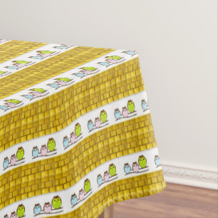Mother's Day Tablecloth Owl