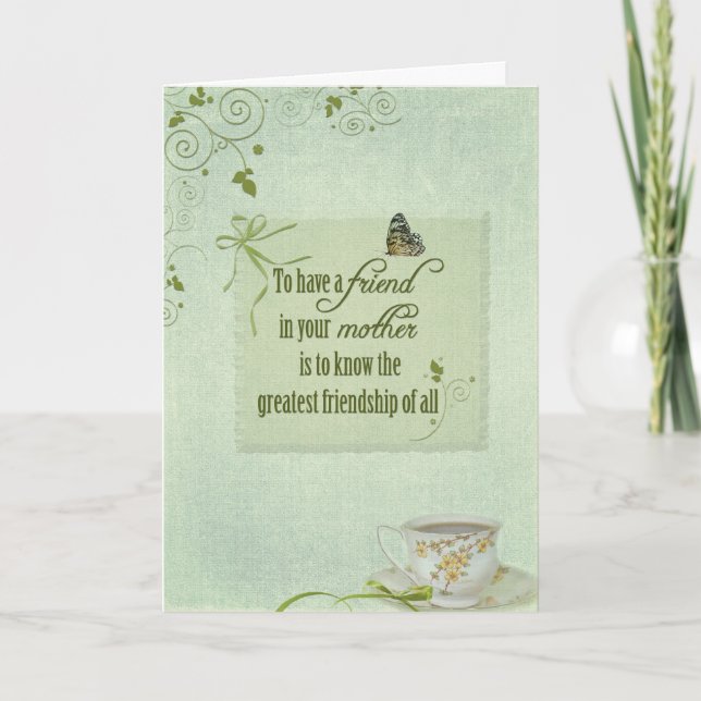 Mother's Day Tea Card (Front)