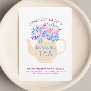 Mother's Day Tea Invitation