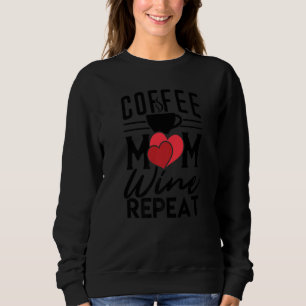 Mother's Day Tees  Coffee Mom Wine Repeat