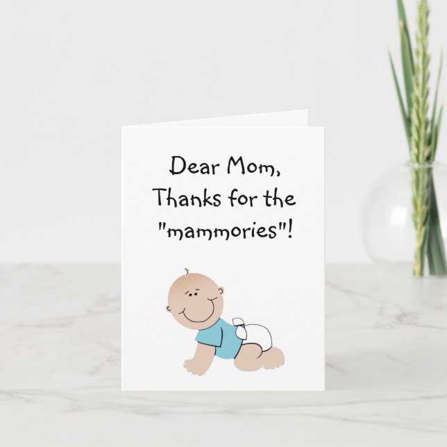 Mothers Day Thank You Card (Front)