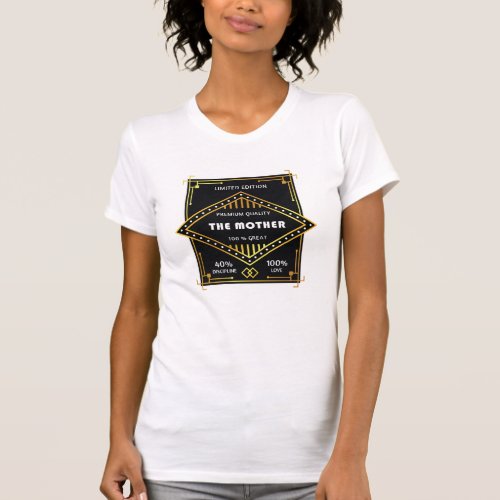 Mothers Day the best mother T_Shirt