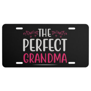 Mother's Day - The Perfect Grandma License Plate