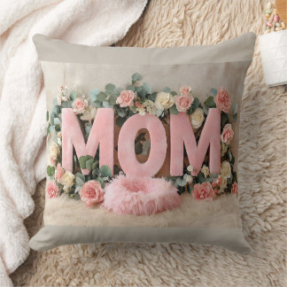 Mother's Day Throw Pillow