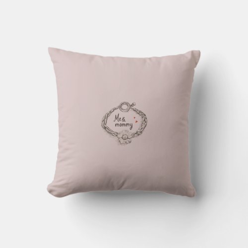 Mothers day  throw pillow