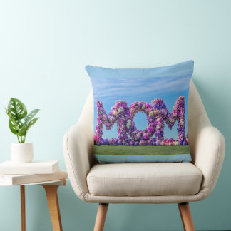 Mother's Day Throw Pillow