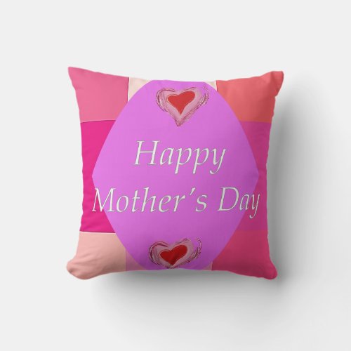 Mothers Day Throw Pillow