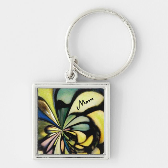 Mothers Day Tiffany Silks Keychain (Front)
