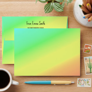 Mother's Day Tropical Colors Mom's Envelope