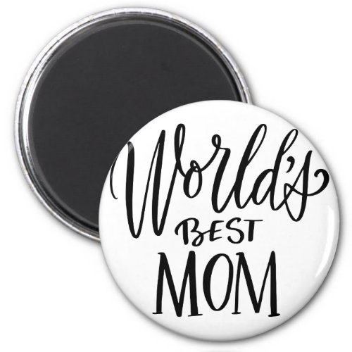 Mothers Day Typography Magnet