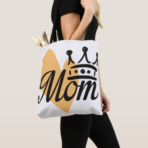 Mothers Day Typography Tote Bag