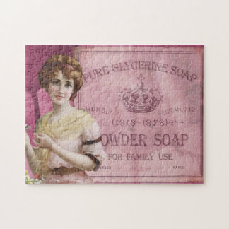 Mother's Day Vintage Advertising Glycerine Soap Jigsaw Puzzle