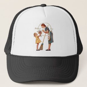 Mothers Day Vintage Trucker Hat