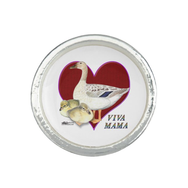 Mother's Day:  Viva Mama! Ring (Front)