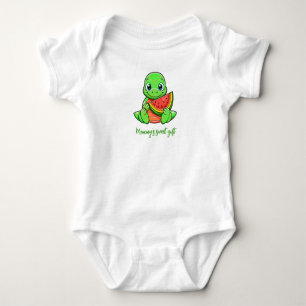 Mother's Day Watermelon Baby Dragon Personalized. Bodysuit