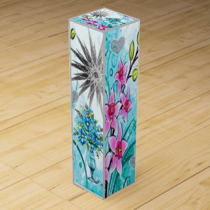 Mother's Day Wine Box, Wine Gift Box