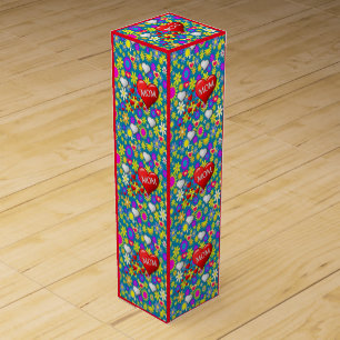 Mother's Day Wine Box, Wine Gift Box