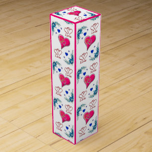 Mother's Day Wine Box, Wine Gift Box