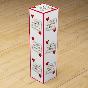 Mother's Day Wine Box, Wine Gift Box