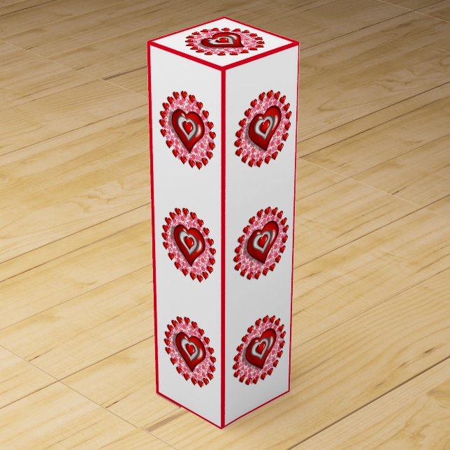 Mother's Day Wine Box, Wine Gift Box (Front)