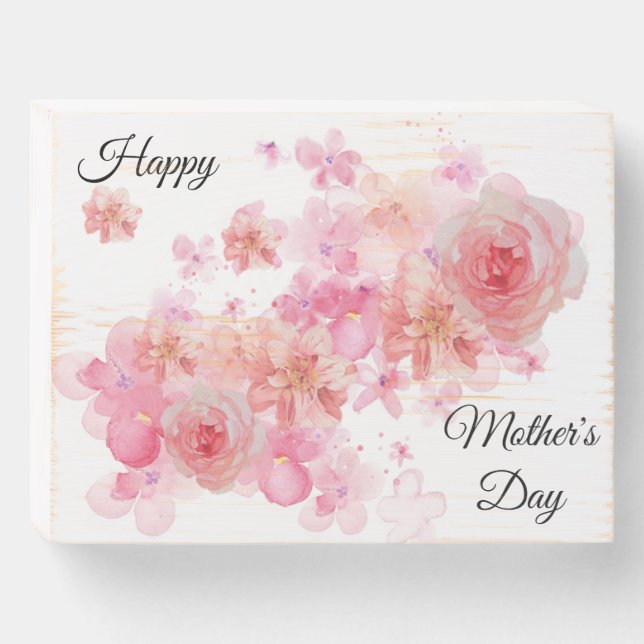 Mother's Day Wood Sign (Front Horizontal)