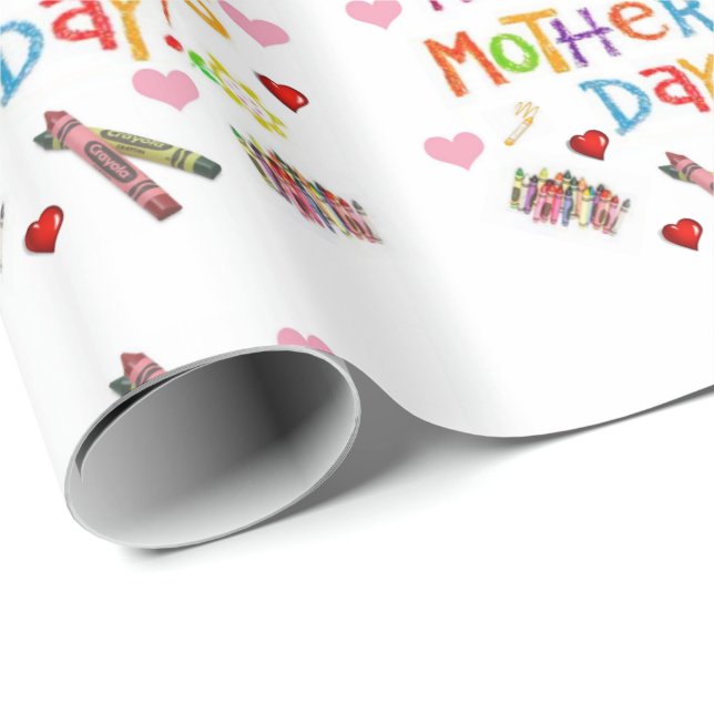 Mother's Day Wrapping Paper (Roll Corner)