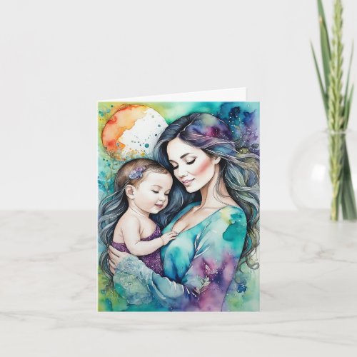 Mothers Embrace _ A Heartwarming Mothers Day Card