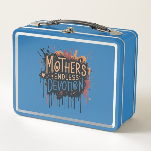 Mothers Endless Devotion Metal Lunch Box