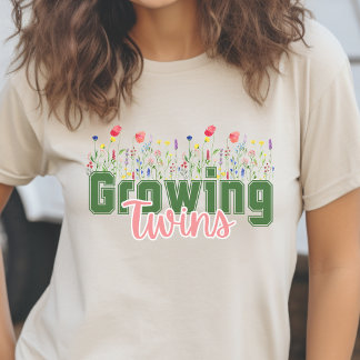 Mother's Garden, growing twins, twin mom club, Tri-Blend Shirt