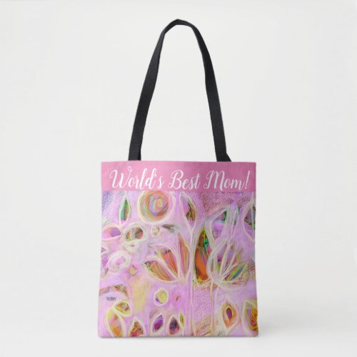 Mother's Garden Personalized Tote