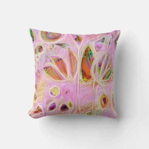 Mother's Garden Square Pillow