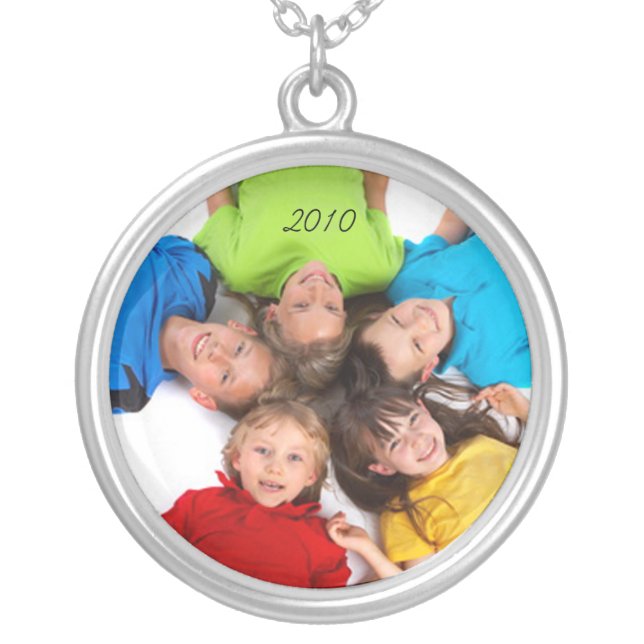 Mother's Grandmother's  Photo Keepsake Necklace (Front)