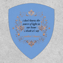 Mother's heart illuminating