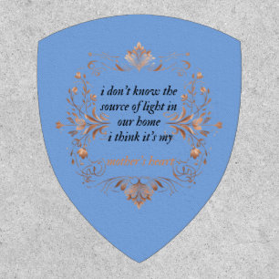 Mother's heart illuminating patch