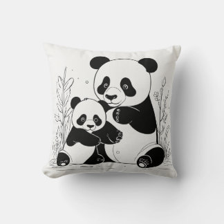Mother's Kid Throw Pillow