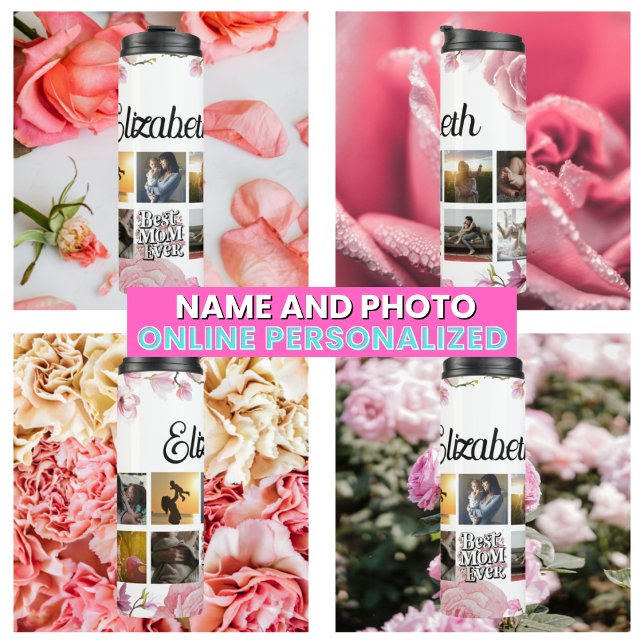 Mothers Modern Family Photo Collage Thermal Tumbler (Mothers Modern Family Photo Collage Thermal Tumbler
)
