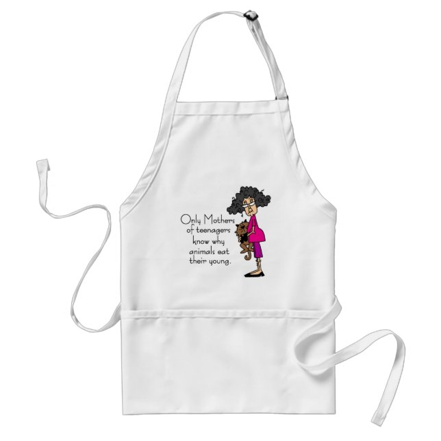 Mothers of Teenagers Adult Apron (Front)